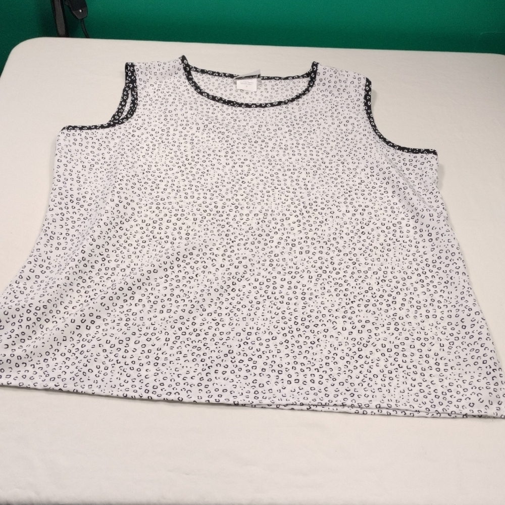BonWorth Monochrome Patterned Tank Top